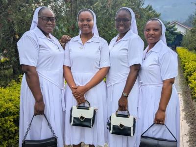 Sr Cecilia Fukah, Sr Gildas Dingha, Sr Elizabeth Ngwe, Sr Pascaline Fon